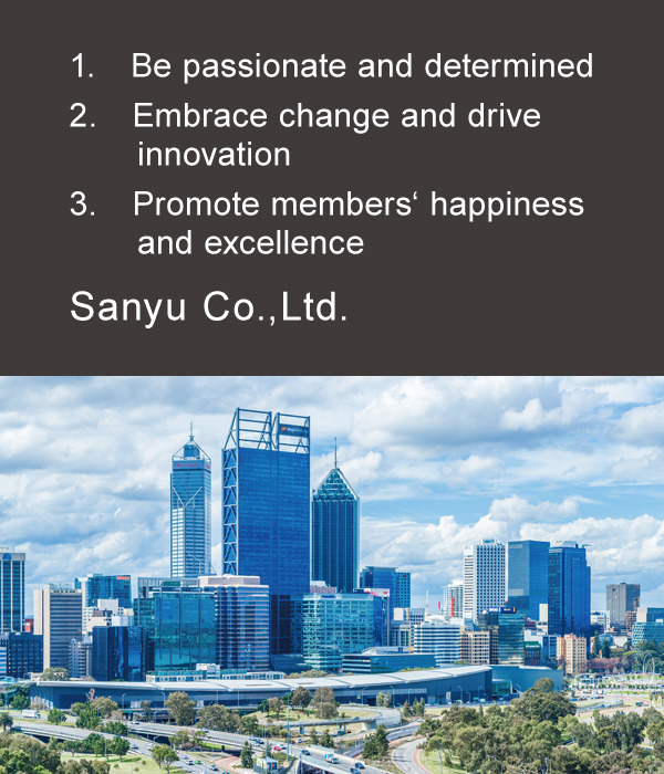 Sanyu Co.,Ltd. Sanyu Co.,Ltd.